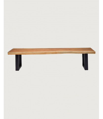DEMPO - Solid wooden bench of sweat