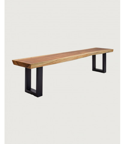 DEMPO - Solid wooden bench of sweat