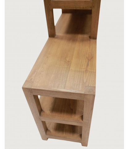 Aiko - Stepped solid wood shelf