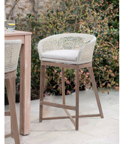 Sora - chaise en bois teck