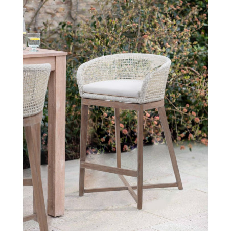 Sora - Chaise de jardin en rotin