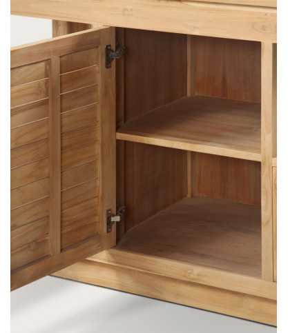 Oasis - Badezimmerschrank aus massivem Teakholz 120 cm