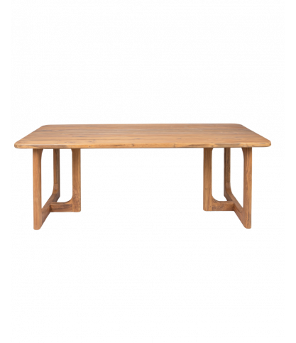 Oakara - Reclaimed teak garden table