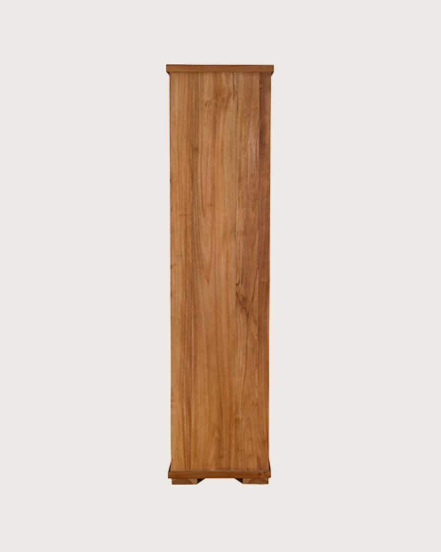 Lexis - Libreria in legno di teak riciclato