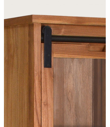 Lexis - Libreria in legno di teak riciclato