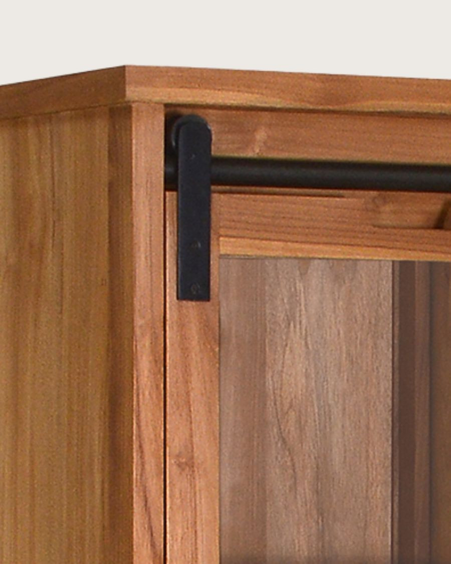 Lexis - Libreria in legno di teak riciclato