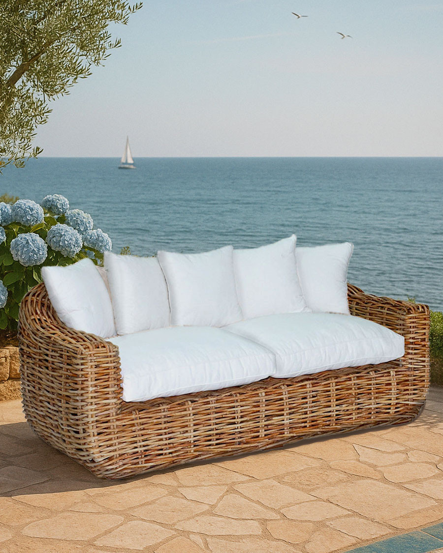 Phuket - 3-seater rattan...