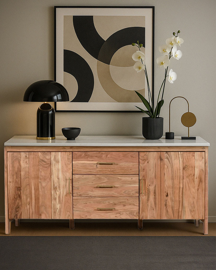 Havena - Buffet en bois...