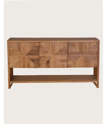 Strio - Badezimmermöbel aus massivem Teakholz 140 cm
