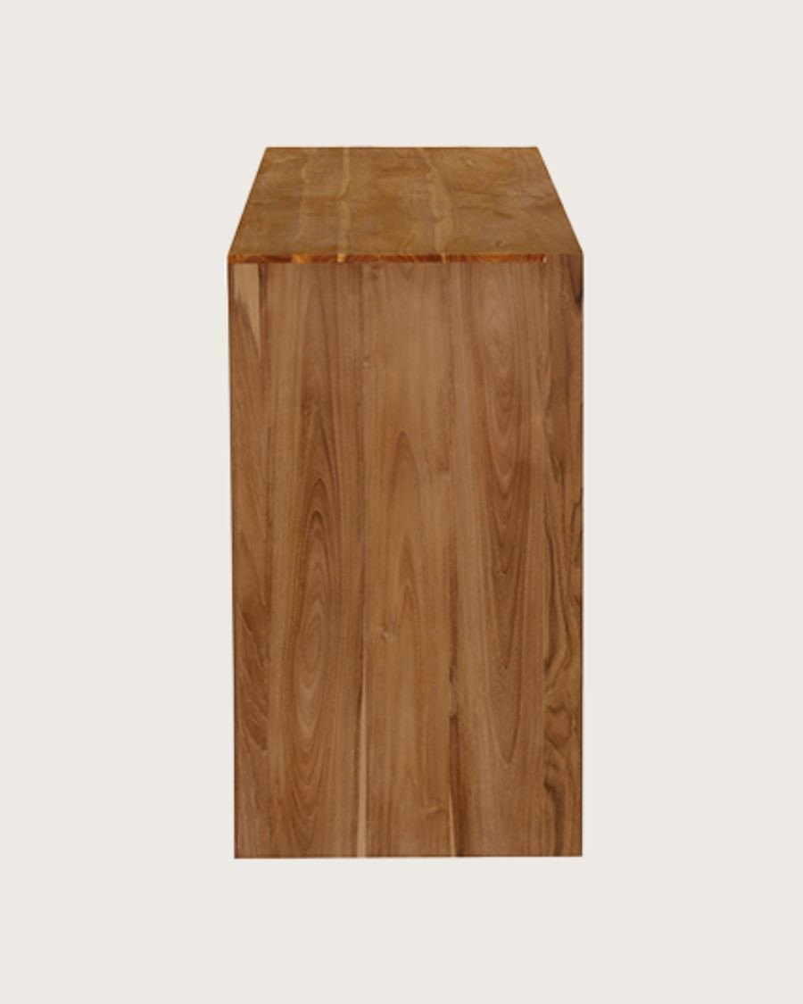 Strio - Badezimmermöbel aus massivem Teakholz 140 cm