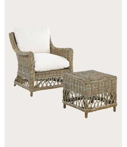 Asana - Fauteuil en rotin