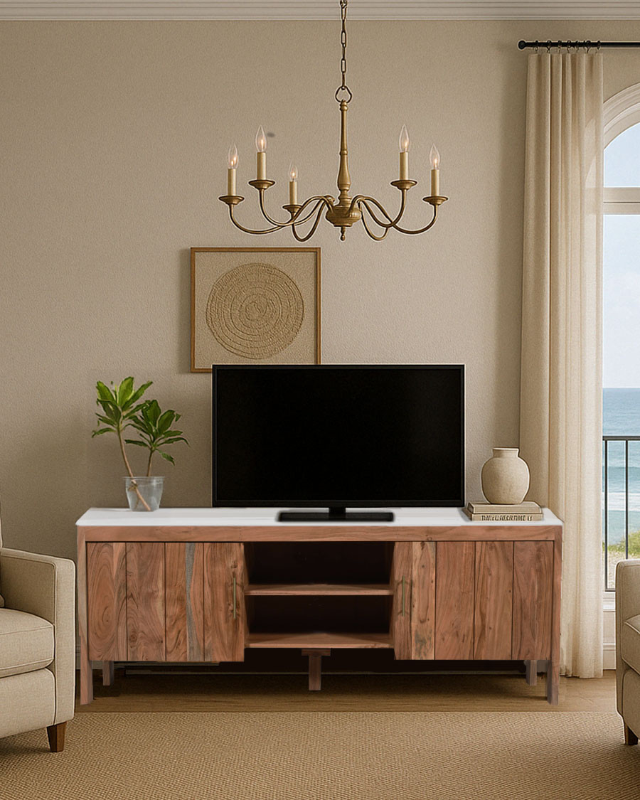 Moko - Meuble TV en bois...