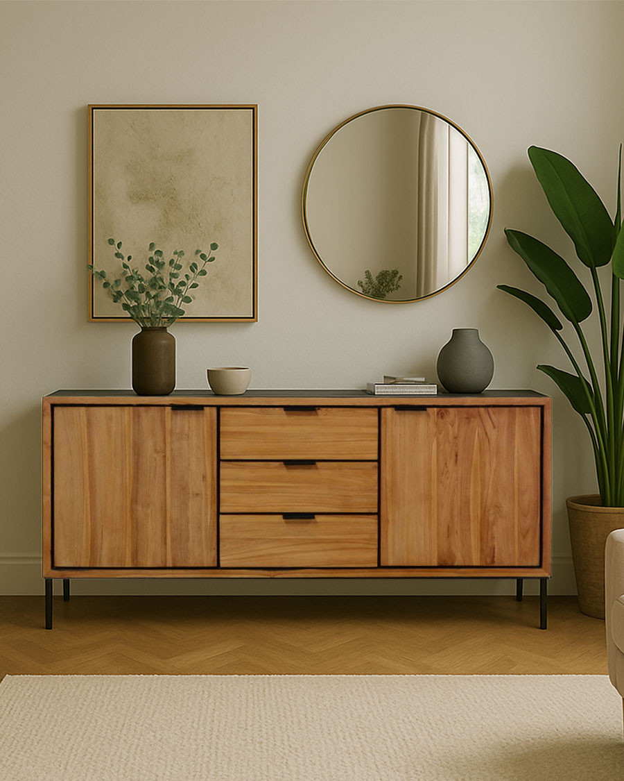 Indra - Low sideboard in...