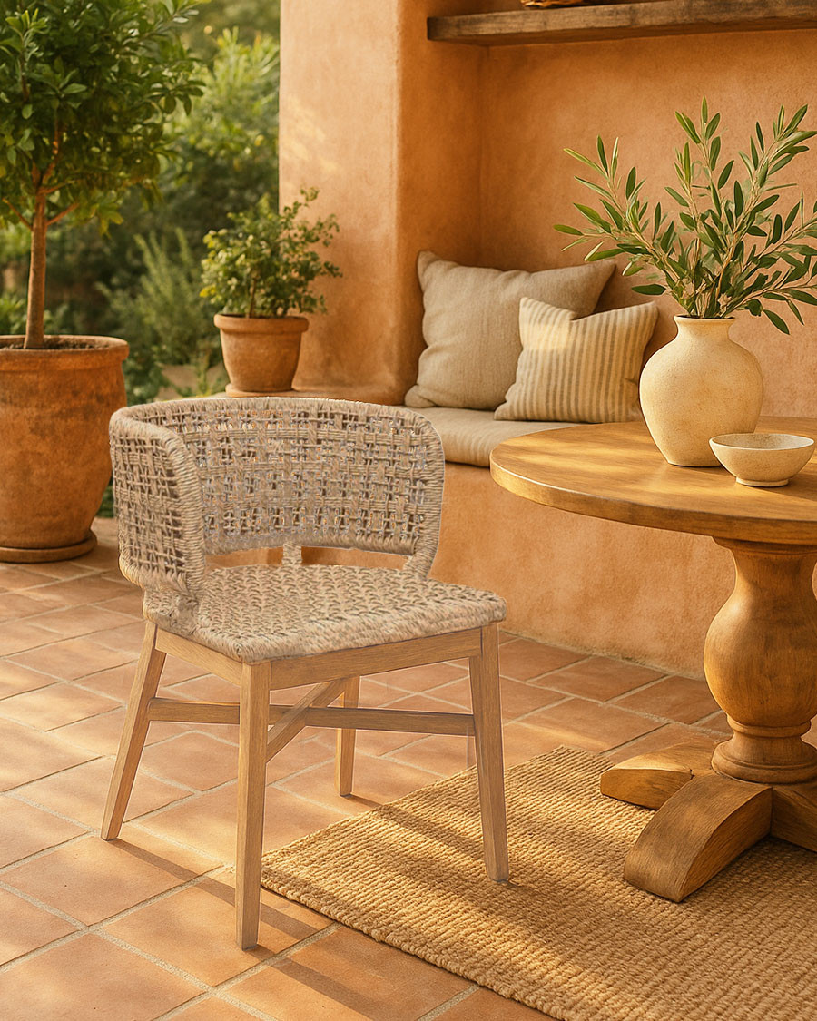 Tima - chaise en teck et...