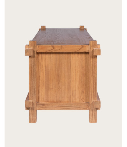 Mobile porta TV Nara in legno di teak, 150 cm.