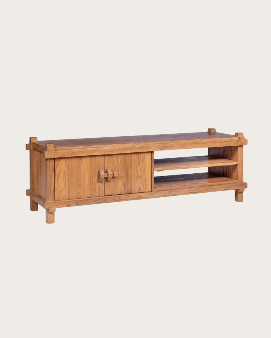 Nara - 150 cm TV-Ständer aus Teakholz