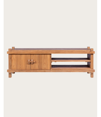 Nara - Fernsehschrank aus Teakholz 150 cm