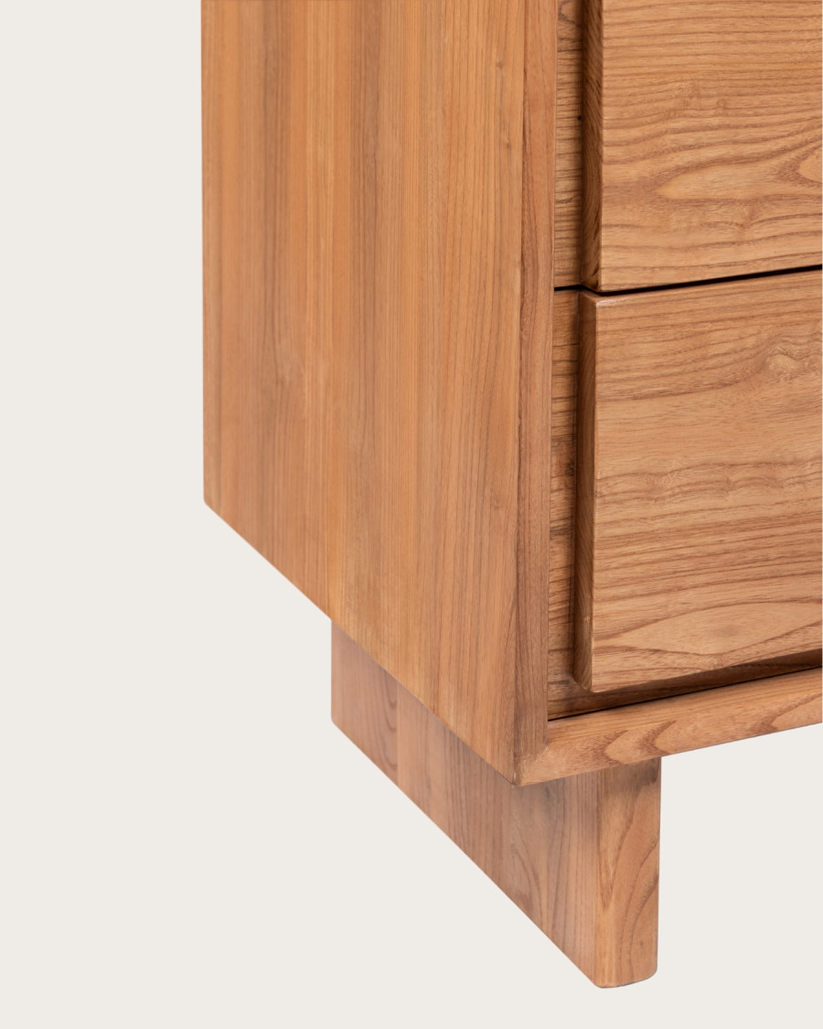 Dinda - Solid teak chest of drawers