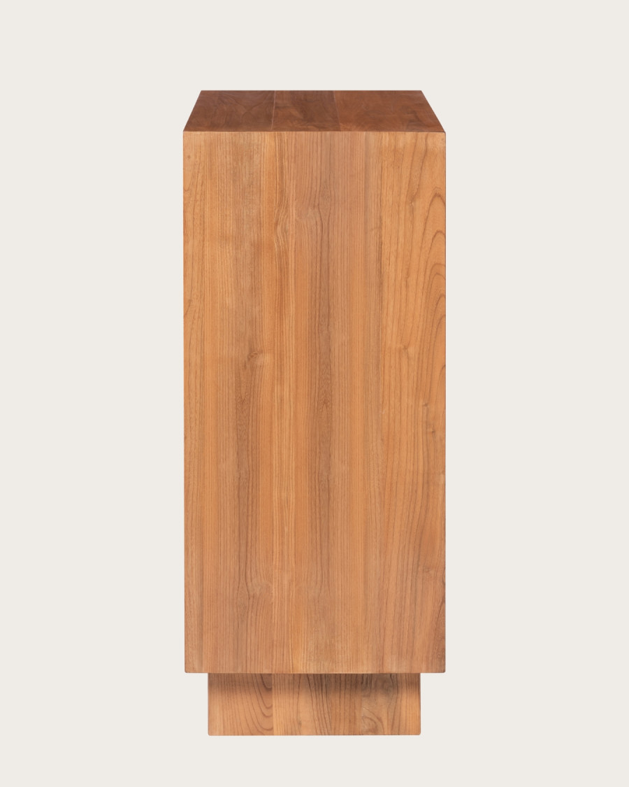 Dinda - Solid teak chest of drawers
