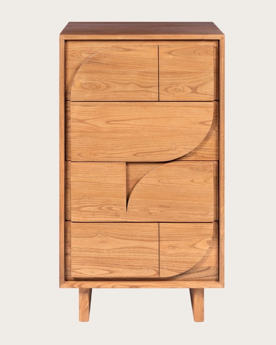 Chest of drawers made of solid teak wood Chest of drawers made of solid teak wood
