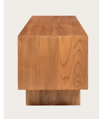 Meuble tv en bois massif de teck 170 cm