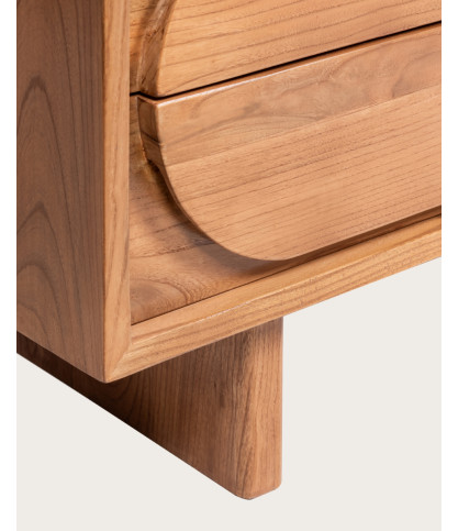 Dinda - Solid teak tv stand 170 cm