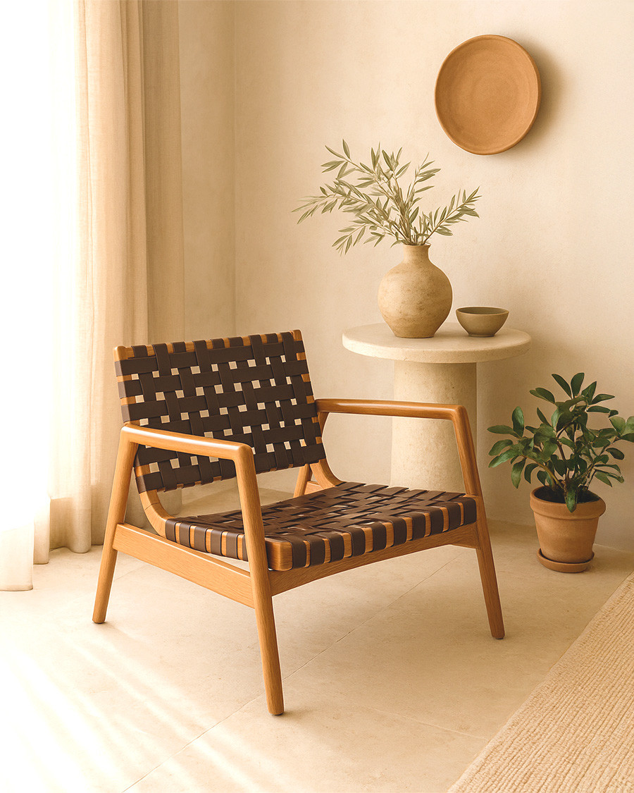 Halo - Sillón de teca...