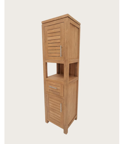 Oasis - Solid teak bathroom column