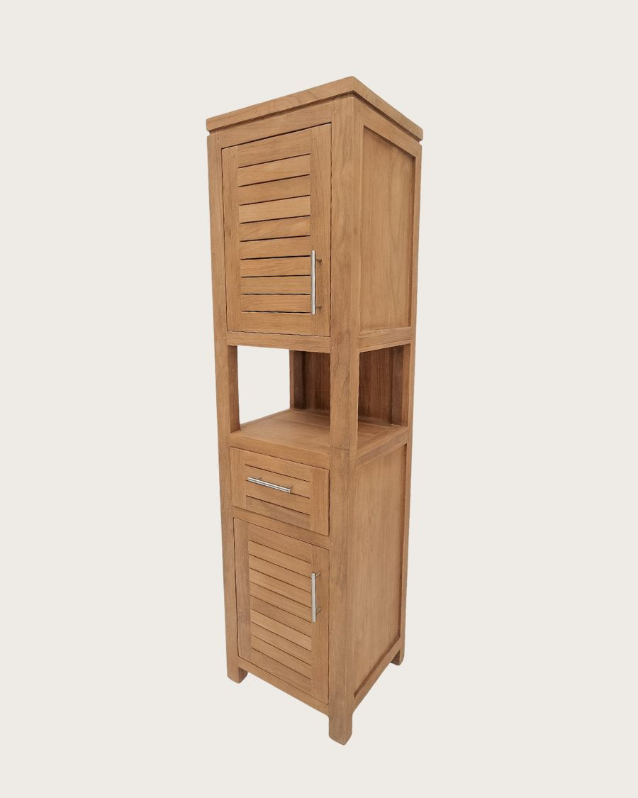 Oasis - Solid teak bathroom column