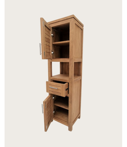Oasis - Solid teak bathroom column