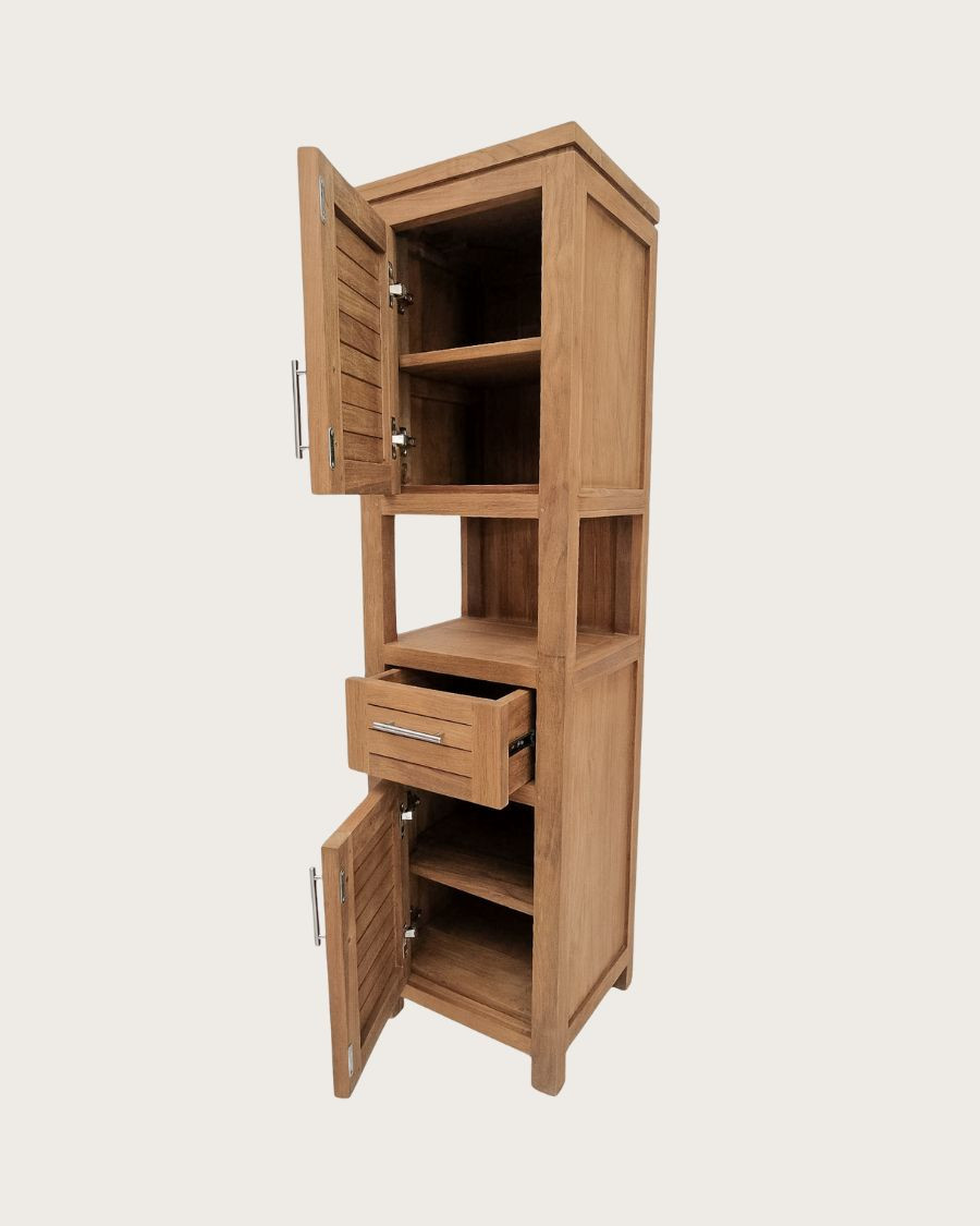 Oasis - Solid teak bathroom column