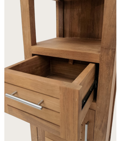 Oasis - Solid teak bathroom column