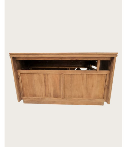 Meuble salle de bain en teck 145 cm