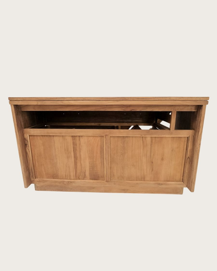 Diva - Teak bathroom cabinet 145 cm