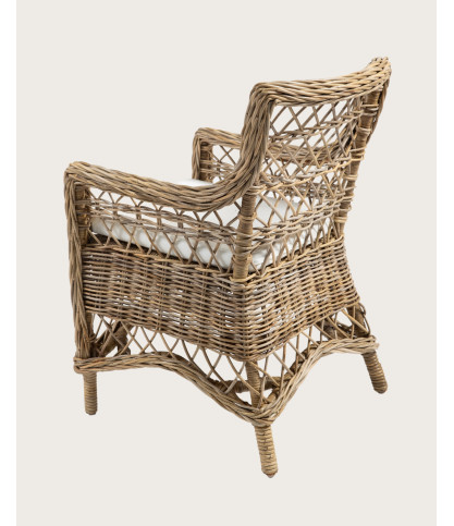 Asana - Sillón de jardín de ratán