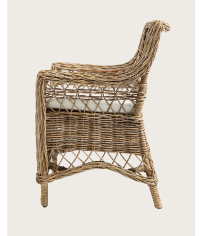Asana - Sillón de jardín de ratán