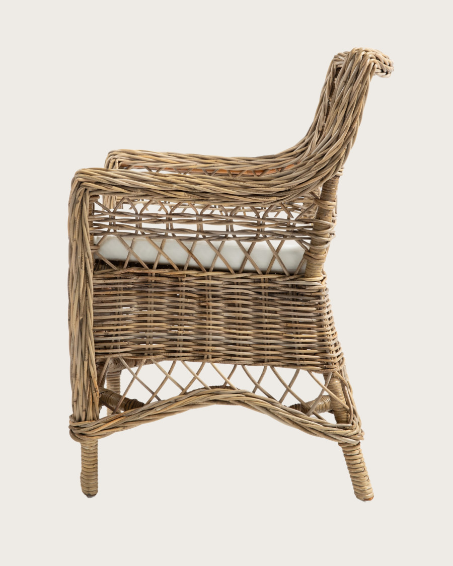 Asana - Sillón de jardín de ratán