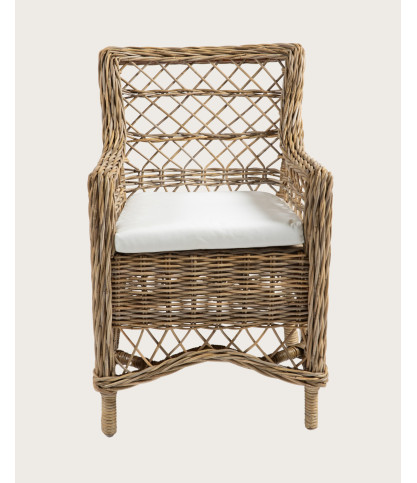 Asana - Fauteuil de jardin en rotin