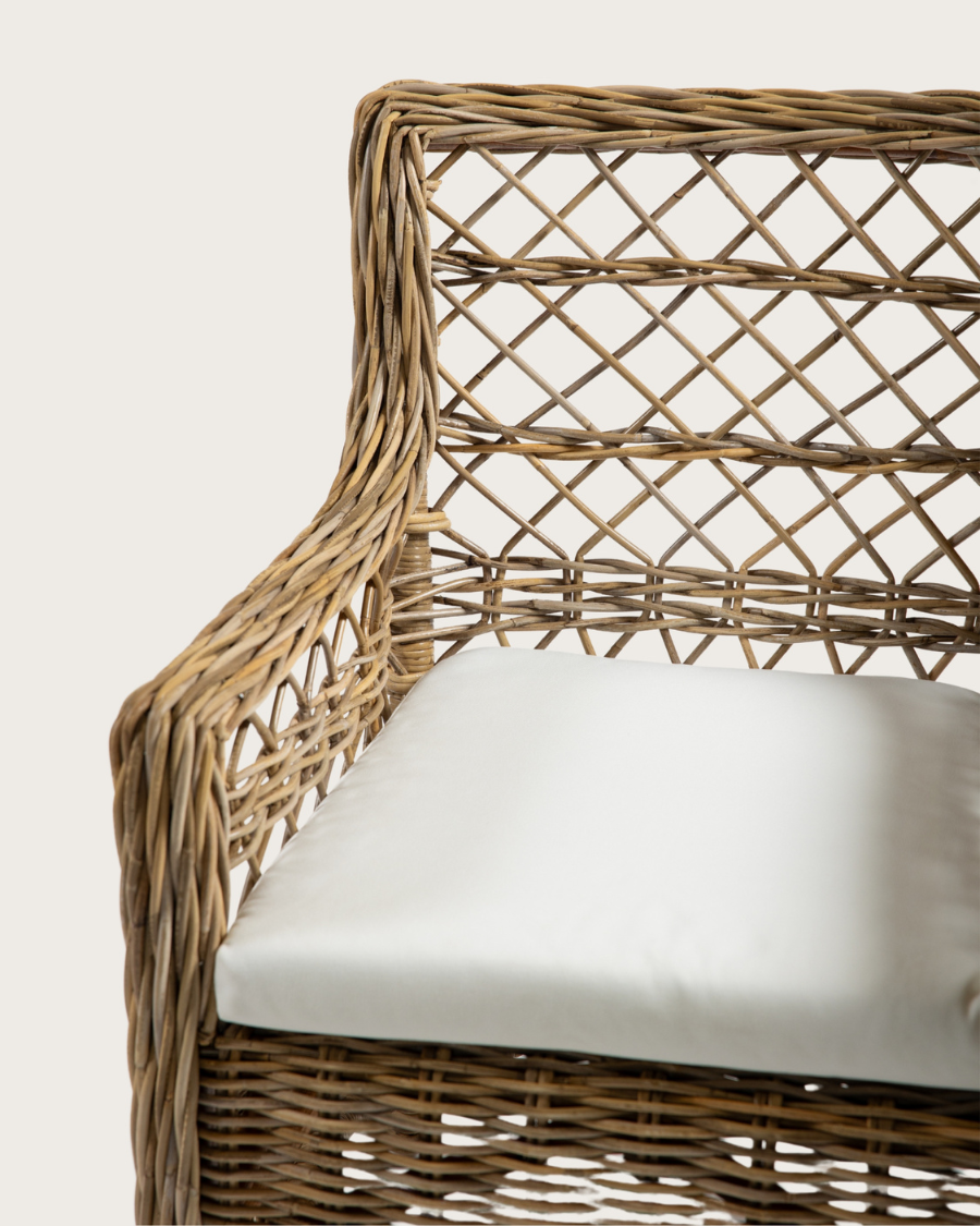 Asana - Silla de jardín de ratán