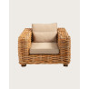 Weaverly - Fauteuil de jardin en rotin