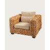 Weaverly - Fauteuil de jardin en rotin