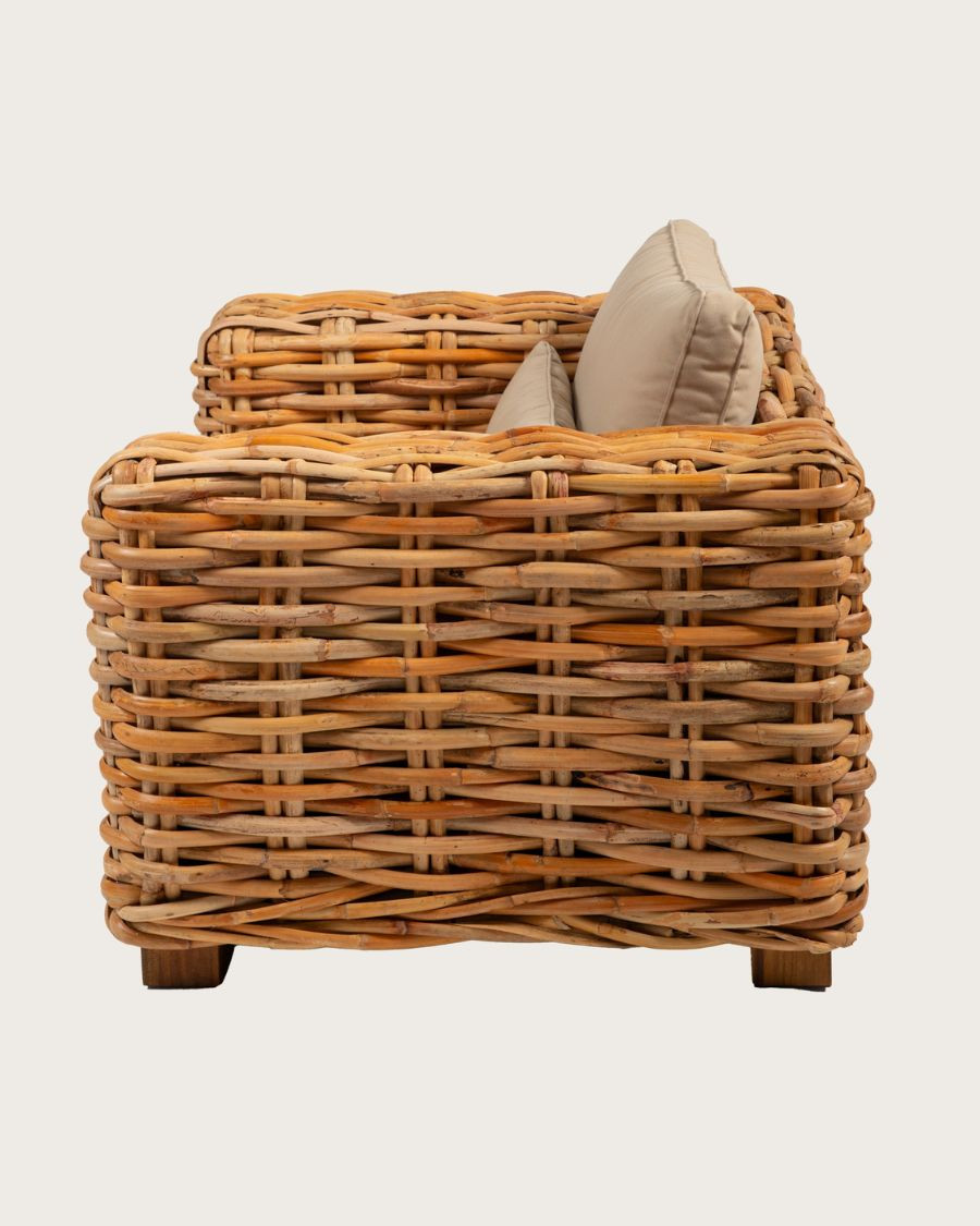 Weaverly - Fauteuil de jardin en rotin