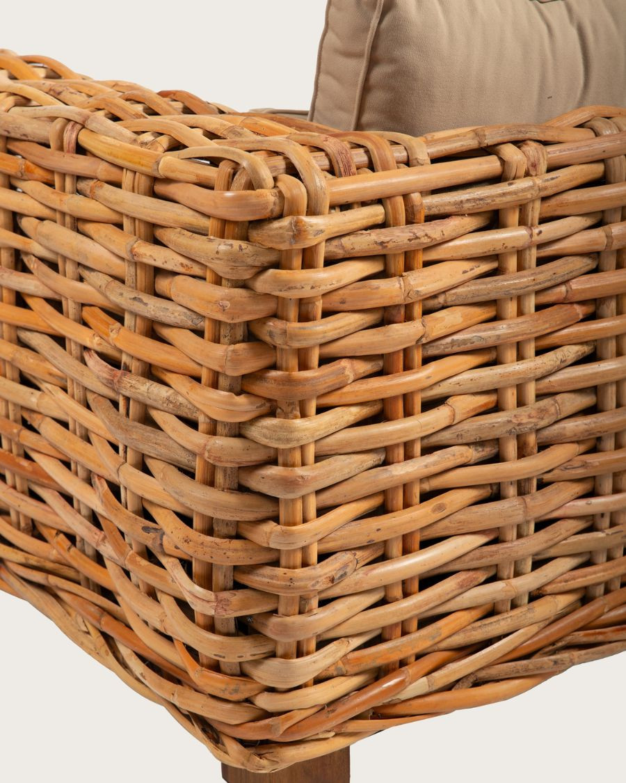 Weaverly - Fauteuil de jardin en rotin