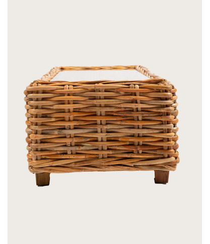 Weaverly - Geweven rotan salontafel