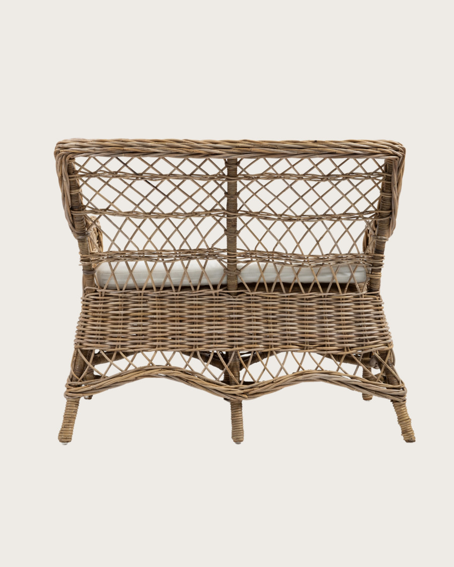 Asana -  Canapé-Fauteuil de jardin en rotin