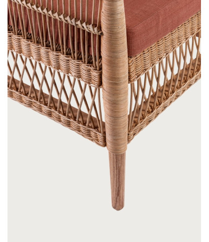 Lusso - Fauteuil de jardin en rotin