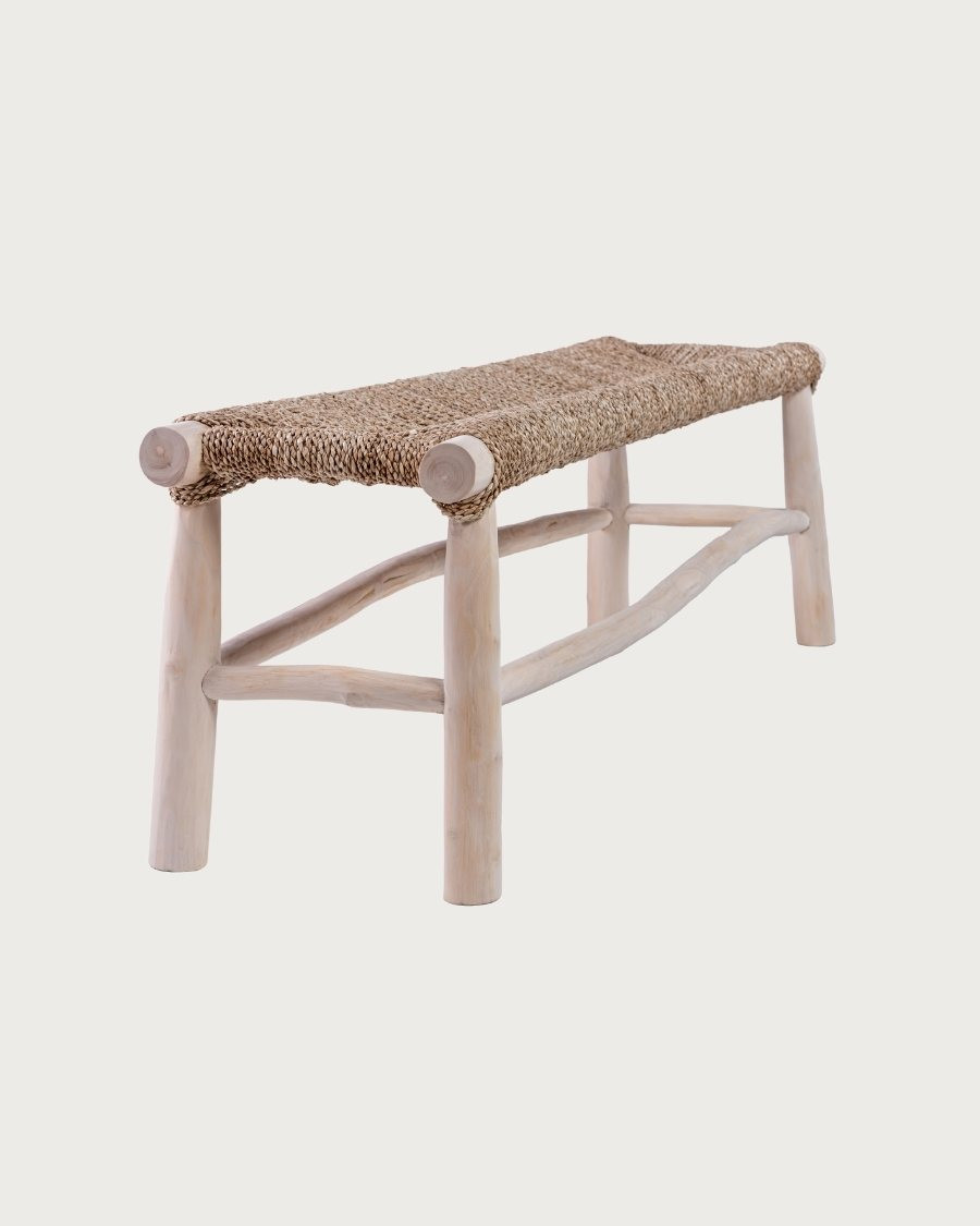 Matra - Bench in branches of teak and water hyacinth
