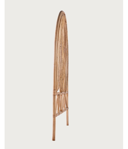 Rimba - Kopfteil aus Rattan "Blatt"