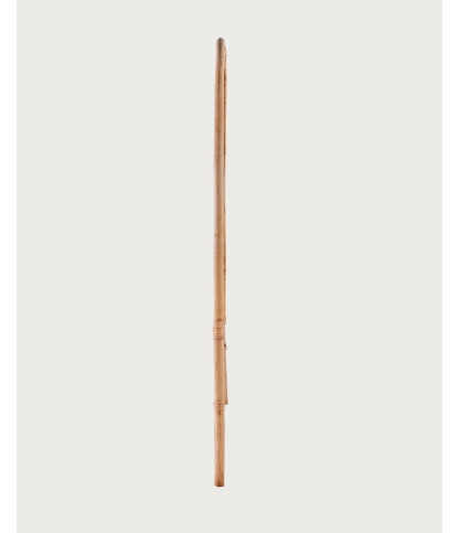 Rimba - Cabecero de ratán natural de 160 cm motivo "Hojas"