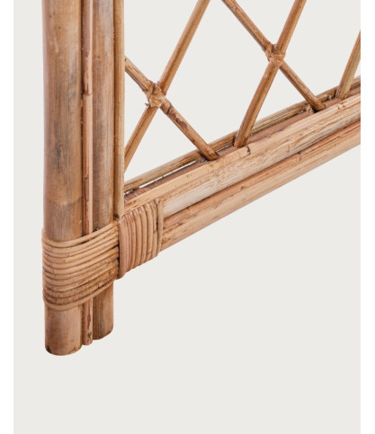 Také - Rechthoekig rotan hoofdbord 160 cm